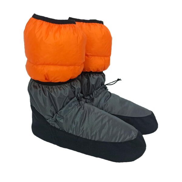 ROCK FRONT Camp 2 bivvy shoes with hot feet down socks