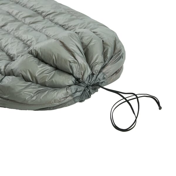 ROCK FRONT 200 Ultralight down sleeping bag footbox - photo