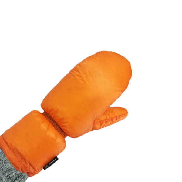 ROCK FRONT Basic Ultralight down mittens on palm photo
