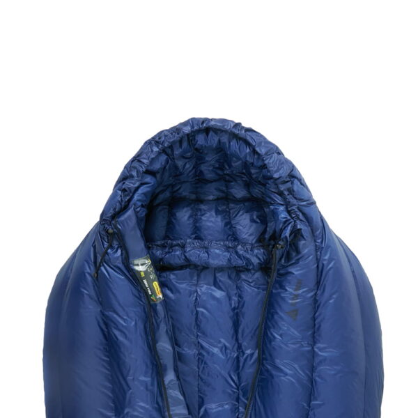 ROCK FRONT 400 Ultralight down sleeping bag hood