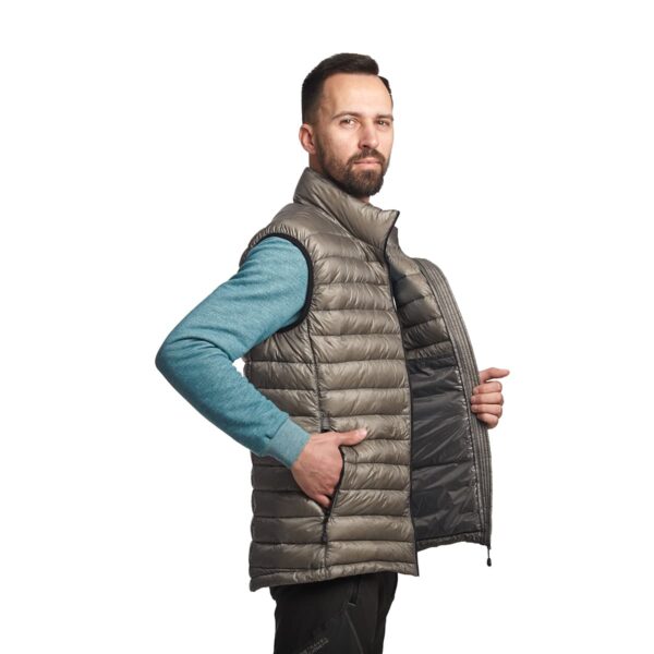 ROCK FRONT Mistral UL mens down vest photo