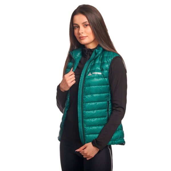 ROCK FRONT Mistral UL womens down vest for hiking