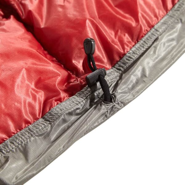 ROCK FRONT Wide UL down summer sleeping bag drawcords