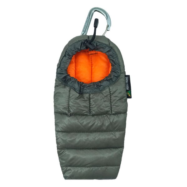 Sleeping bag for ROCK FRONT Kid Ultralight gray-orange phone - photo