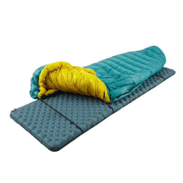 Warm down quilt sleeping bag ROCK FRONT 600 - photo