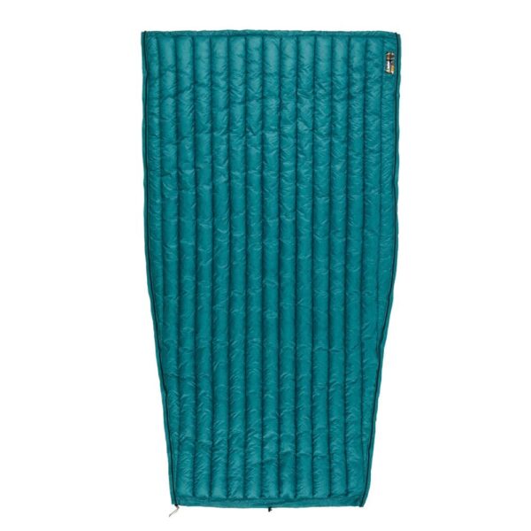 Down blanket-quilt ROCK FRONT 200 Pro turquoise-blue - photo