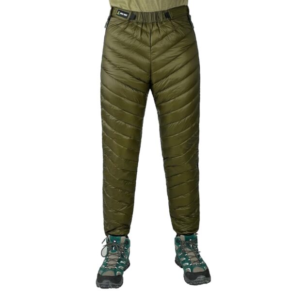 Down pants ROCK FRONT Fast&Light dark olive - photo