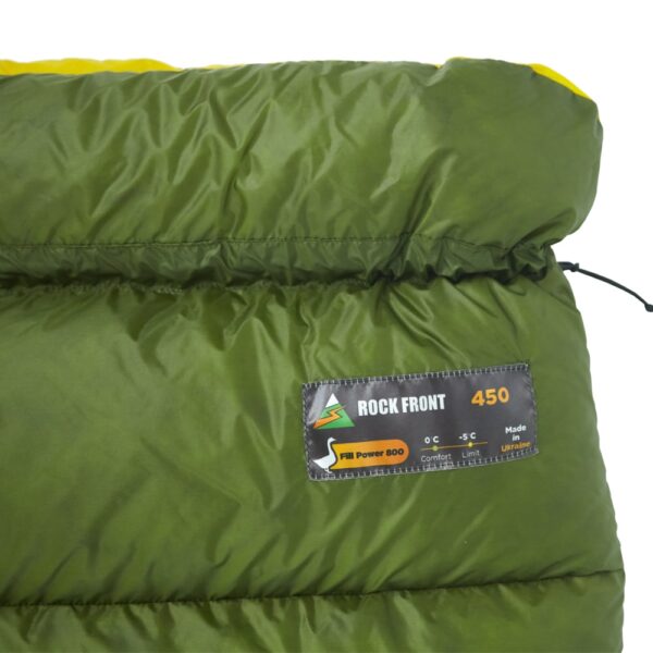 Down sleeping bag-blanket ROCK FRONT 450 Wide - photo