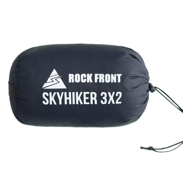 Ultralight hiking tarp ROCK FRONT Skyhiker 3x2 storage sack
