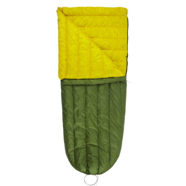 Down sleeping bag quilt ROCK FRONT 450 Wide - photo