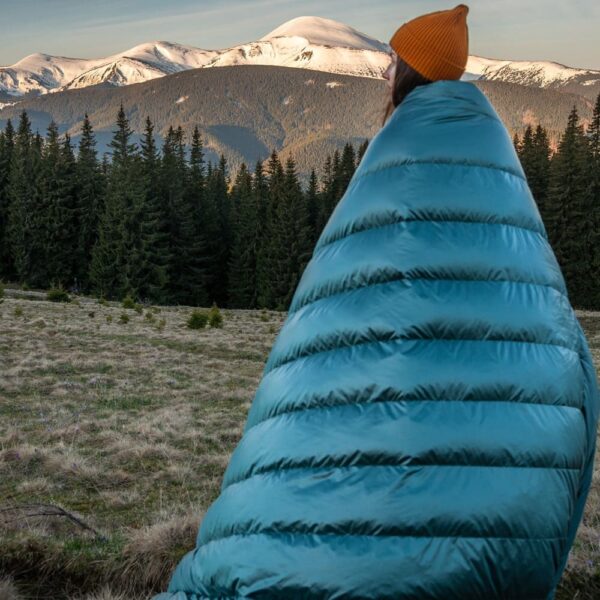 Double blanket ROCK FRONT 450 Wide for hiking and camping - photo