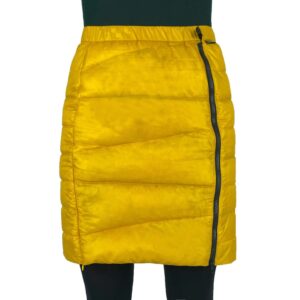 ROCK FRONT Warm Winter Skirt yellow with zip
