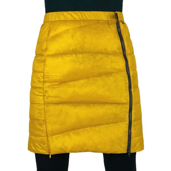 ROCK FRONT Winter Skirt yellow with zip