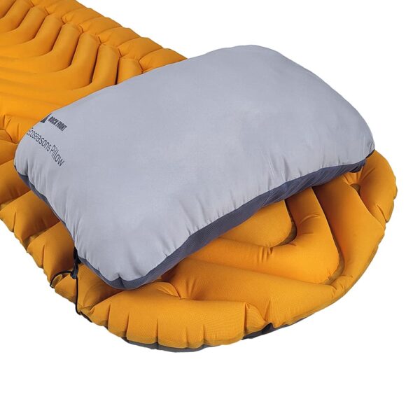 ROCK FRONT EcoSeasons Pillow for camping grey - photo