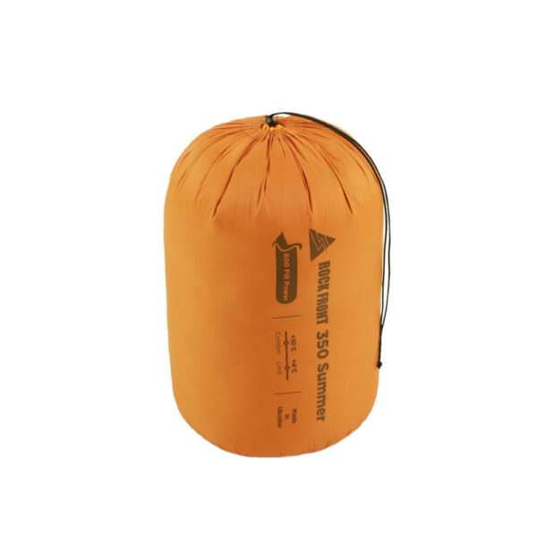 ROCK FRONT 350 Summer down sleeping bag packing sack