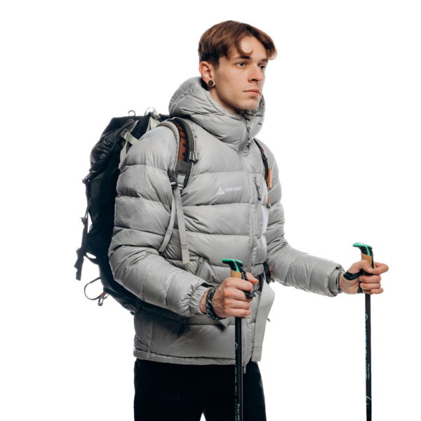 ROCK FRONT Nord men's down jacket for hiking