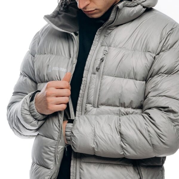 ROCK FRONT Nord men's down jacket pockets