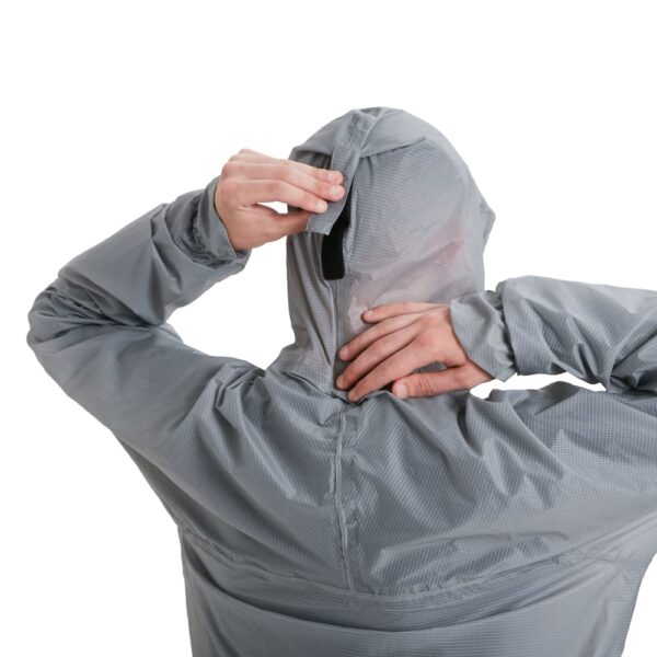 ROCK FRONT Rain Hoody - waterproof rain anorak hood velcro