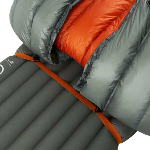 ROCK FRONT 600 Ascetic UL down quilt with mat attachment system