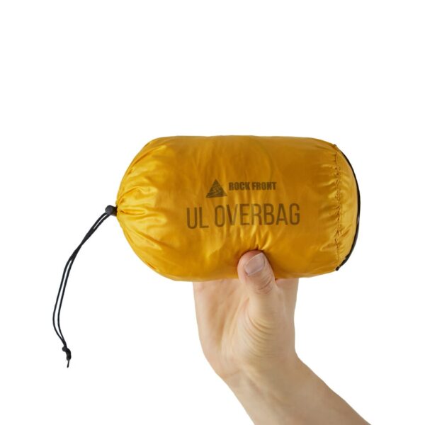 ROCK FRONT nylon UL Overbag in a sack